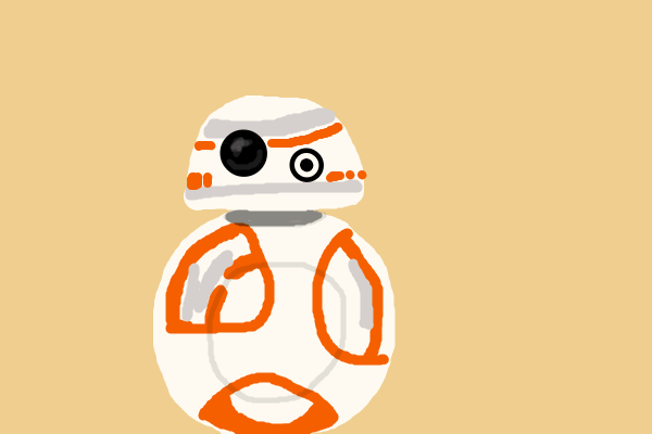 force awakens beach ball bot