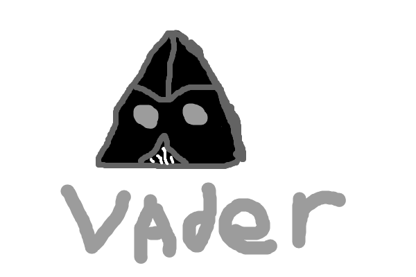 Cartoon Darth Vader