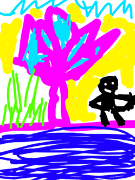 user drawing