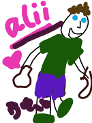 user drawing